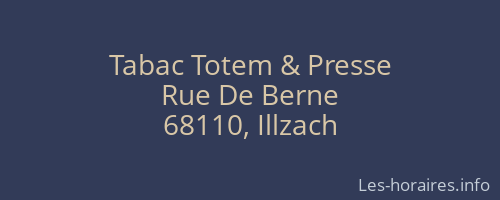 Tabac Totem & Presse