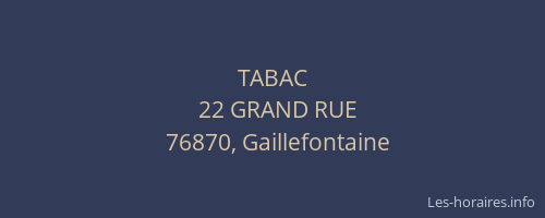 TABAC