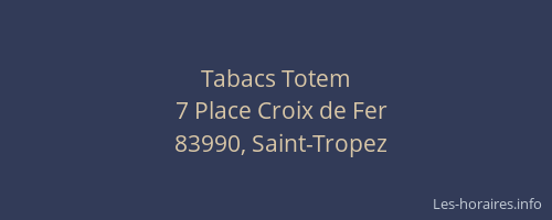 Tabacs Totem