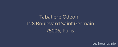 Tabatiere Odeon