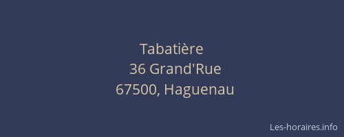 Tabatière