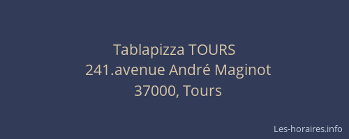 Tablapizza TOURS