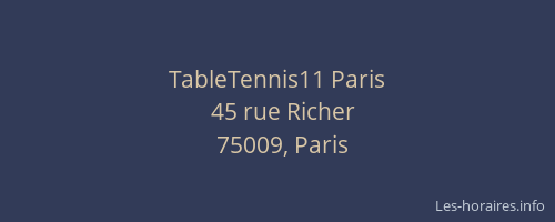TableTennis11 Paris