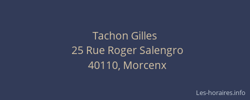 Tachon Gilles