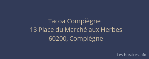 Tacoa Compiègne