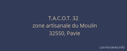 T.A.C.O.T. 32