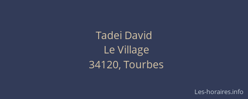 Tadei David
