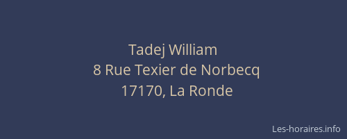 Tadej William