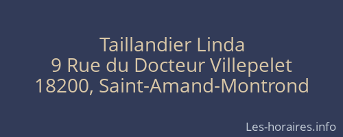 Taillandier Linda
