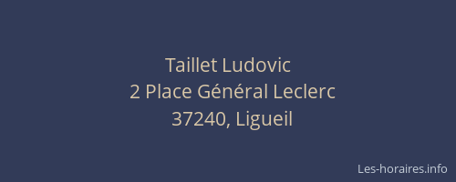 Taillet Ludovic