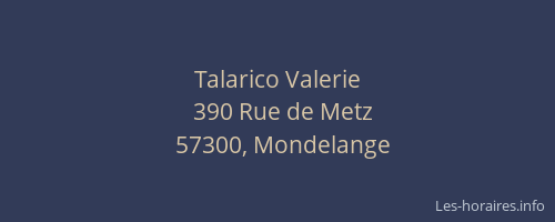 Talarico Valerie