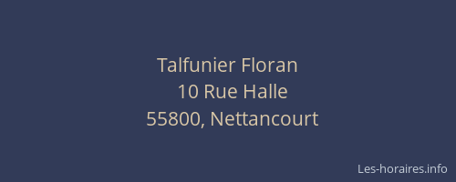 Talfunier Floran