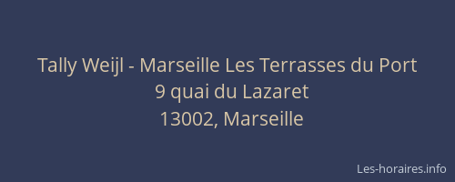 Tally Weijl - Marseille Les Terrasses du Port