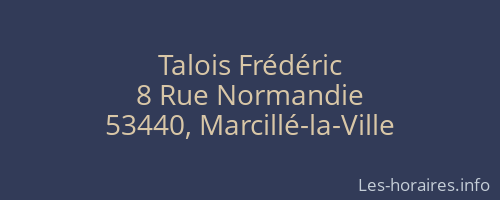 Talois Frédéric