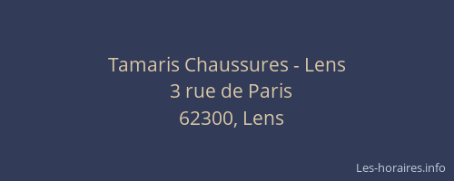 Tamaris Chaussures - Lens