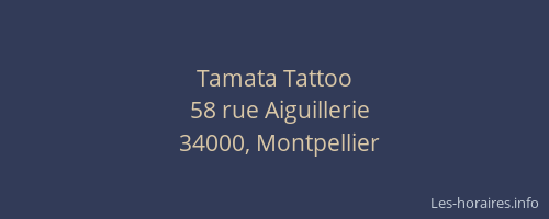 Tamata Tattoo