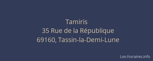 Tamiris