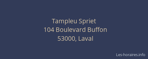 Tampleu Spriet