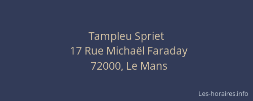 Tampleu Spriet