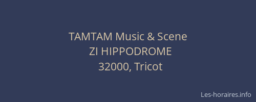 TAMTAM Music & Scene