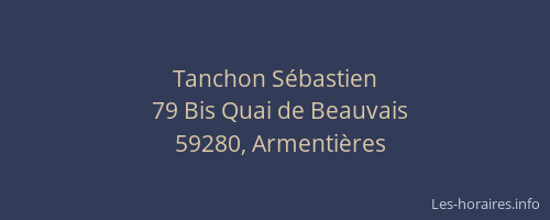 Tanchon Sébastien