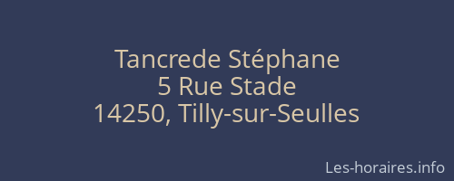 Tancrede Stéphane