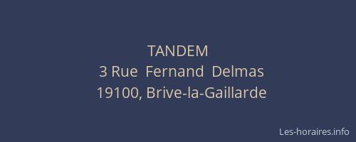 TANDEM