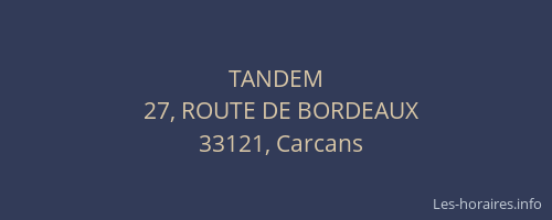 TANDEM