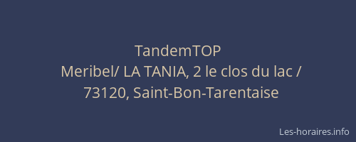 TandemTOP