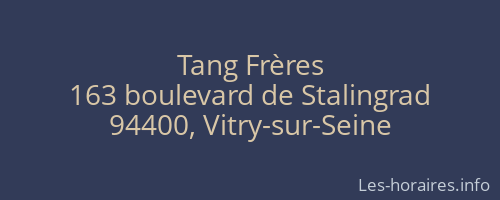 Tang Frères