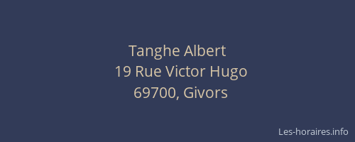 Tanghe Albert