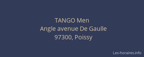 TANGO Men