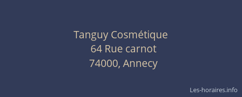 Tanguy Cosmétique
