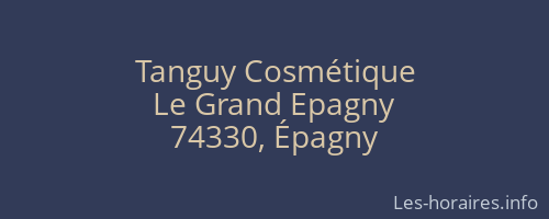 Tanguy Cosmétique