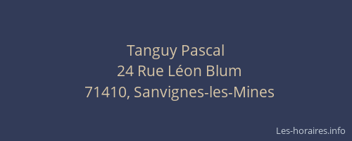 Tanguy Pascal