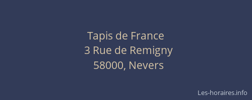 Tapis de France