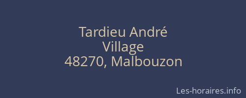 Tardieu André