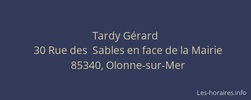 Tardy Gérard