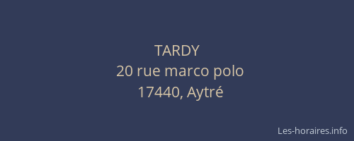 TARDY