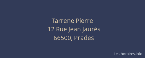 Tarrene Pierre