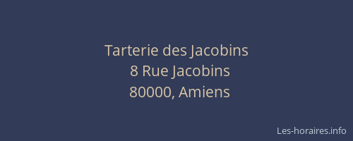 Tarterie des Jacobins