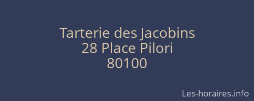Tarterie des Jacobins