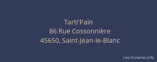 Tarti'Pain