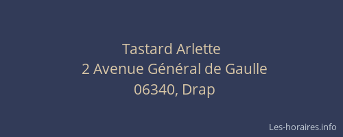 Tastard Arlette