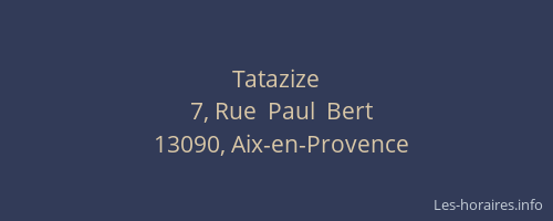 Tatazize