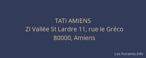TATI AMIENS