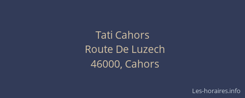 Tati Cahors