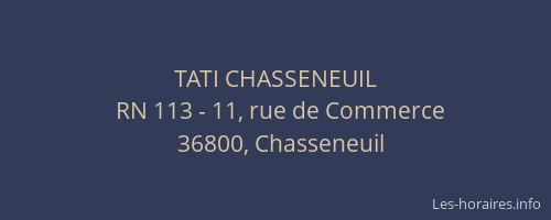 TATI CHASSENEUIL