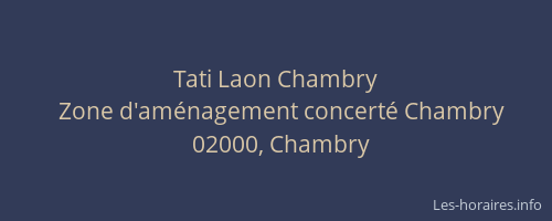 Tati Laon Chambry