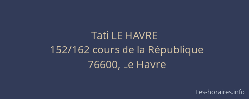 Tati LE HAVRE